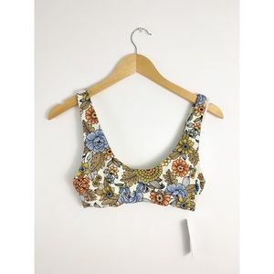 Dippin’ Daisy’s Floral Swim Bikini Top